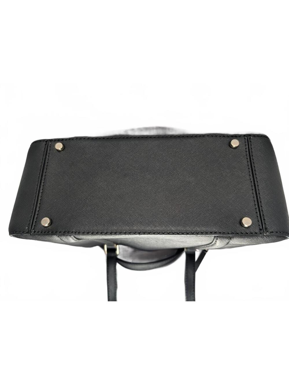 Kate Spade Newbury Lane Black Saffiano Leather Handle Purse - Picture 4 of 11